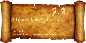 Figura Noémi névjegykártya